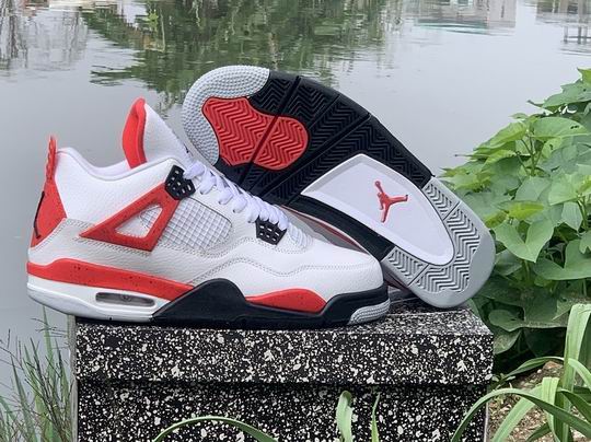 (image for) Air Jordan 4 Retro Red Cement DH6927-161 Men's Shoes-60